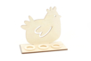 Support poule pour oeufs de Pâques, en bois - Kits créatifs Pâques – 10doigts.fr