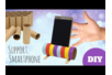Support pour smartphone avec un rouleau en carton - Tutos Recyclage – 10doigts.fr