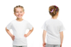 T-shirt coton blanc - Coton, lin - Textiles – 10doigts.fr