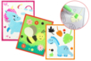 Cartes à sabler thème animaux au choix - 6 cartes - Sable coloré – 10doigts.fr
