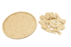 Dessous de plat puzzle en bois - Set de 4 modèles - Puzzle – 10doigts.fr