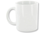 Mug en céramique blanche - Supports en Céramique - 10doigts.fr