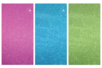 Tissus thermocollants pailletés - Set de 3 - Transferts et Thermocollants - 10doigts.fr