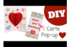 Carte Pop Up Coeur 3D - Tutos Fête des Mères – 10doigts.fr