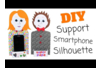 Support silhouette pour Smartphone - Tutos Fête des Mères – 10doigts.fr