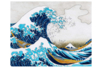 Kit diamond painting Vague d'Hokusai - 40 x 50 cm - Diamond painting – 10doigts.fr