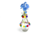 Vases en verre avec rainures - 6 pièces - Supports en Verre – 10doigts.fr