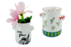 Vases en porcelaine - Lot de 12 - Supports en Céramique et Terre Cuite – 10doigts.fr