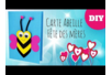 Carte abeille coeurs - Tutos Fête des Mères – 10doigts.fr