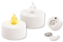 Bougies électriques - 2 pièces - Lanternes et Citrouilles - 10doigts.fr