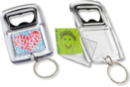 Porte-clés décapsuleur - 5 pièces - Plastique Transparent - 10doigts.fr