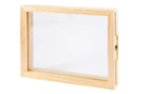 Cadre double vitre acrylique - 16 x 11,8 cm - Cadres photos en bois - 10doigts.fr