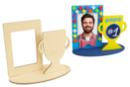 Cadre trophée en bois à poser - Cadres photos en bois - 10doigts.fr