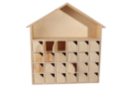 Maison calendrier de l'Avent en bois - Calendriers de l'Avent à décorer - 10doigts.fr