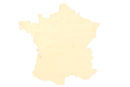 Carte de France en bois - Supports plats - 10doigts.fr