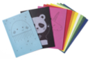 Cartes à broder "animaux mignons" - 40 cartes - Kits broderie et livres - 10doigts.fr