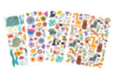 Décalcomanies motifs assortis - 4 planches - Décalcomanies enfants et transfert - 10doigts.fr