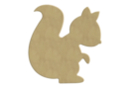 Écureuil en bois à décorer - Animaux en bois - 10doigts.fr