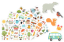 Gommettes 4 saisons - 187 pcs - Gommettes Saisons - 10doigts.fr