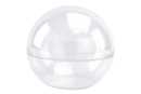 Grande boule en plastique transparent à poser  - Boule à neige, Cloche - 10doigts.fr