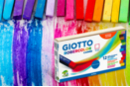 Pastels tendres GIOTTO - 12 couleurs - Craies, tableaux, ardoises - 10doigts.fr