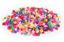 Perles Heishi multicolores - 900 perles - Perles Heishi et coquillages - 10doigts.fr
