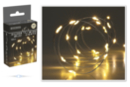 Mini guirlande 10 LED - blanc chaud - Guirlandes de Noël - 10doigts.fr