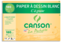 Papier dessin Canson - 12 feuilles - Papiers Dessins - 10doigts.fr