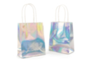 Sacs en papier holographique - 10 pcs - Papiers cadeaux et sacs - 10doigts.fr