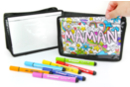 Trousse à personnaliser - 23 cm - Sacs, trousses en tissu - 10doigts.fr