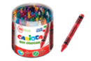 Crayons cire Carioca - 100 PI7CES - Crayons cire - 10doigts.fr