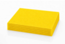 10 feuilles Feutrine A4 - Jaune - Feuilles de feutrine 60152 - 10doigts.fr