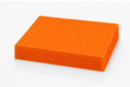 10 feuilles Feutrine A4 - Orange - Feuilles de feutrine 60154 - 10doigts.fr