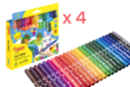 4 boîtes de 24 feutres grosses pointes JOVI  - 96 feutres - Feutres pointes larges 33152 - 10doigts.fr