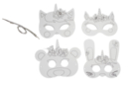 Masques licorne  - Set de 4 - Masques 36001 - 10doigts.fr