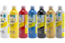 Acrylcolor brillante 500 ml - 7 couleurs assorties - Peinture acrylique Brillante 57038 - 10doigts.fr