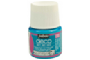 Acrylique déco mate, 45 ml - Bleu turquoise - Peinture acrylique mate 59163 - 10doigts.fr