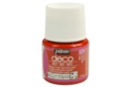 Acrylique déco mate, 45 ml - Rouge - Peinture acrylique mate 59156 - 10doigts.fr