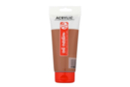 Acrylique Talens 200 ml - marron 409 - Peinture acrylique satinée, brillante 59282 - 10doigts.fr