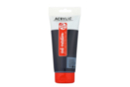 Acrylique Talens 200 ml - noir 701 - Peinture acrylique satinée, brillante 59283 - 10doigts.fr