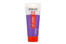 Acrylique Talens 200 ml - violet 568 - Peinture acrylique satinée, brillante 59276 - 10doigts.fr