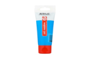 Acrylique Talens 75 ml - bleu 564 - Peinture acrylique satinée, brillante 59248 - 10doigts.fr