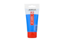 Acrylique Talens 75 ml - bleu outremer 512 - Peinture acrylique satinée, brillante 59249 - 10doigts.fr
