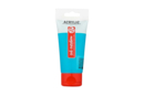 Acrylique Talens 75 ml - turquoise 661 - Peinture acrylique satinée, brillante 59250 - 10doigts.fr