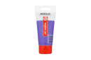 Acrylique Talens 75 ml - violet 568 - Peinture acrylique satinée, brillante 59247 - 10doigts.fr