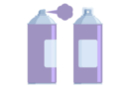 Aérosol peinture acrylique Lavande - 400 ml - Peinture aérosol 13210 - 10doigts.fr