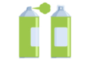 Aérosol peinture acrylique Vert Clair - 400 ml - Peinture aérosol 13202 - 10doigts.fr