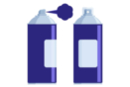 Aérosol peinture acrylique Violet - 400 ml - Peinture aérosol 13209 - 10doigts.fr