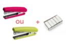 Agrafeuse + boite de 1000 agrafes - Bullet Journal, Planner - 10doigts.fr