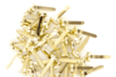 Attaches parisiennes 2 cm - 40 pièces - Attaches parisiennes et oeillets 02355 - 10doigts.fr